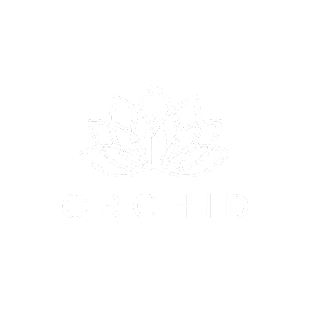 Orchid candles
